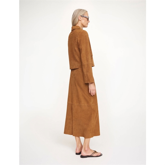 By Malene Birger Annie ruskindsjakke, Rusty Sand